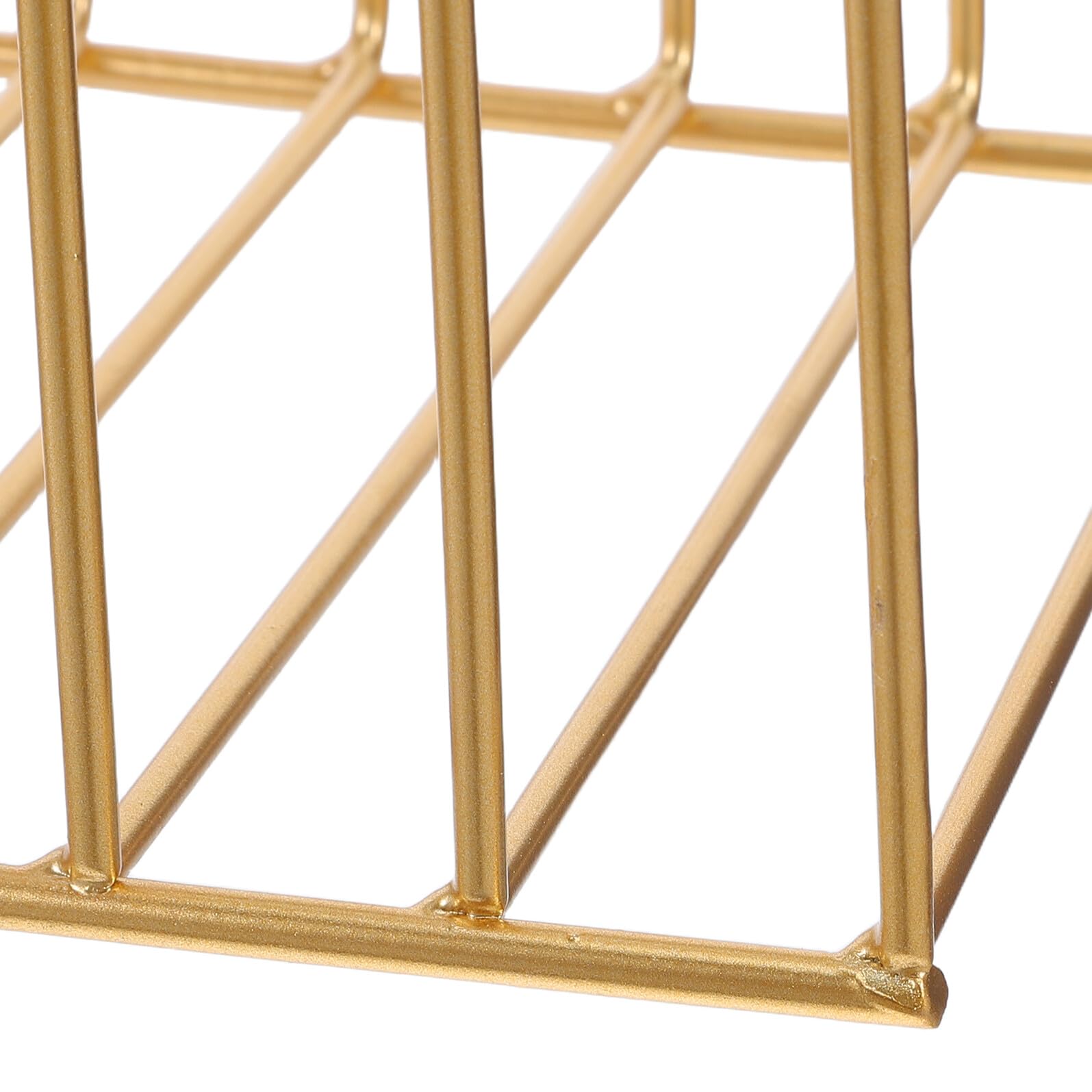 Libreria da Scrivania in Metallo Resistente Salvaspazio Design Semicircolare Dorato, Scaffale Multiuso Compatto per Ufficio e Studio, Organizzatore Mobile per Piccoli Spazi