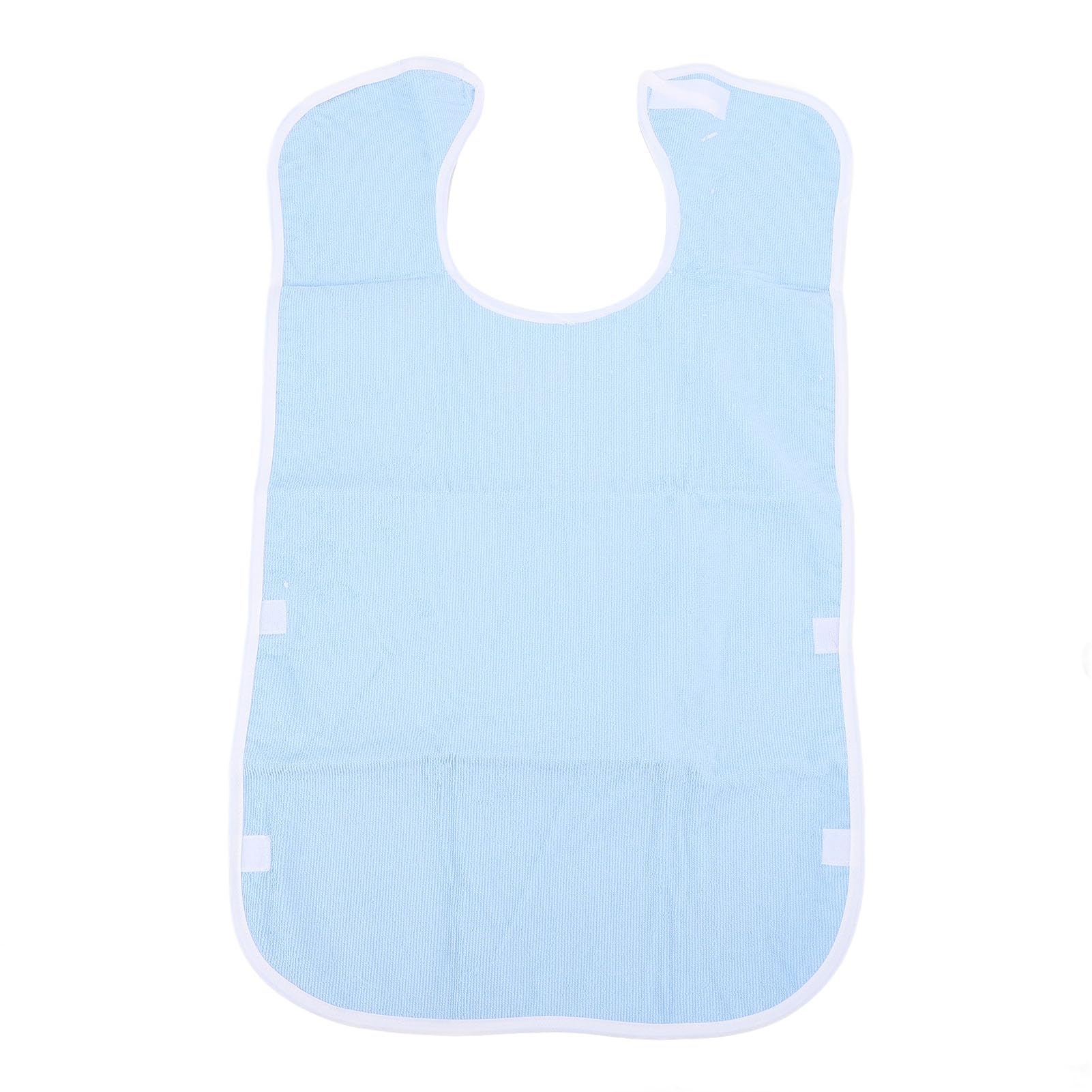 Dioche Soft Adjustable Reusable Adult Bib for Seniors Spills Water Eating Clothing Protector with Large Coverage, Machine Washable
