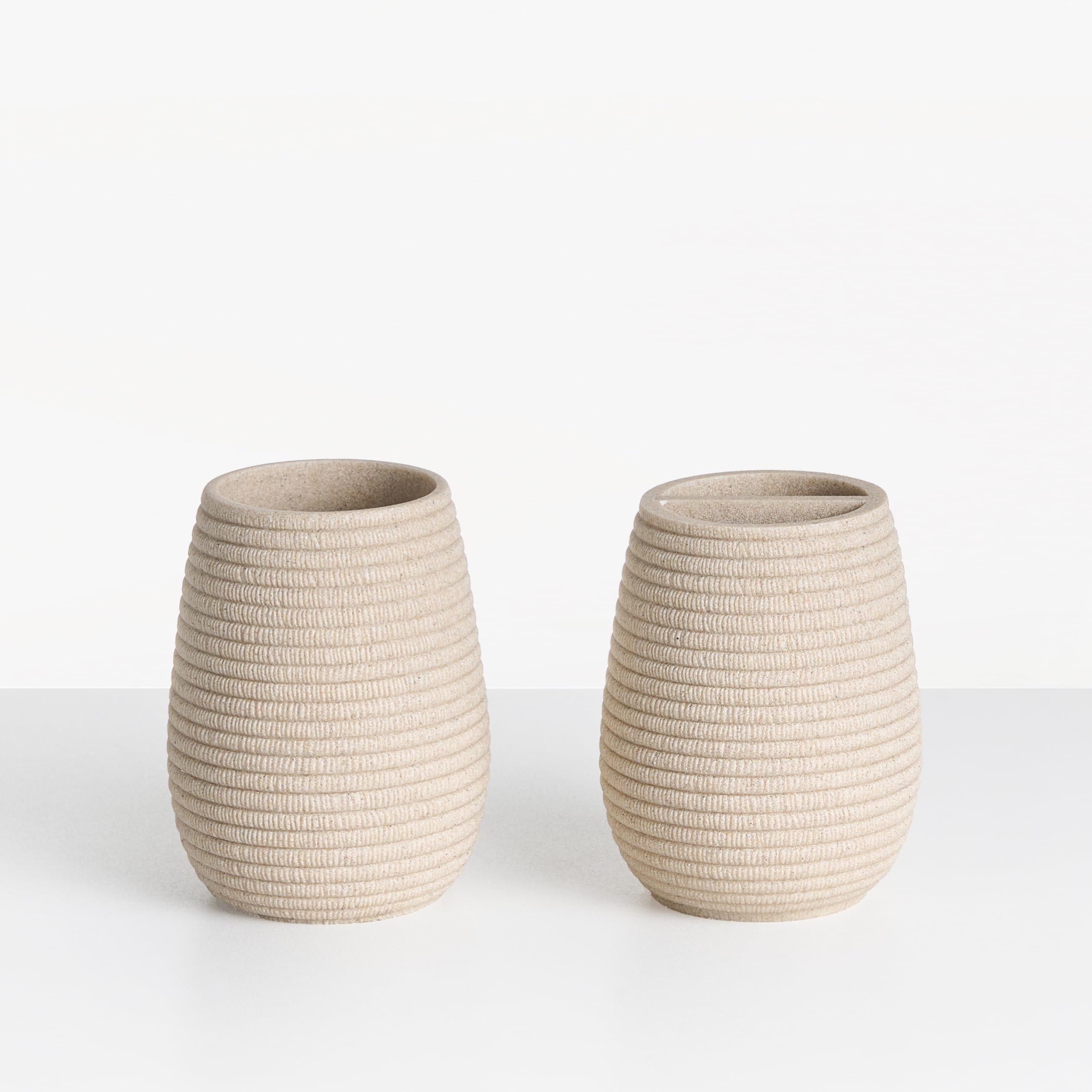 Conjunto de Accesorios de baño jabonera dispensador de jabón escobilla de Inodoro Vaso Soporte para cepillos de Dientes Beige Claro Quila