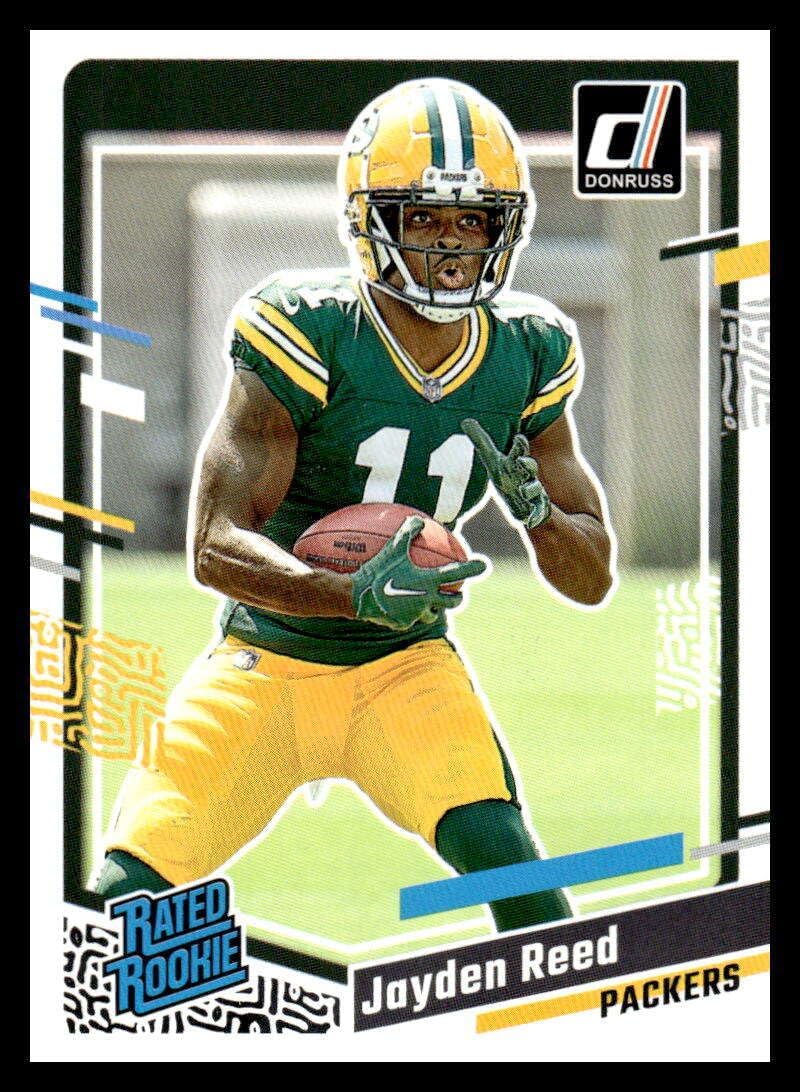 Amazon.com: 2023 Donruss #334 Jayden Reed Rated Rookie NM-MT RC Rookie ...