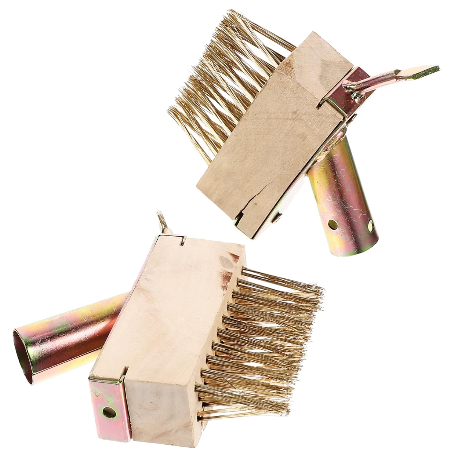 Moss Scraper for Concrete Uprooting Weeding Tool 2pcs Garden Weeding Brush Block Paving Cleaning