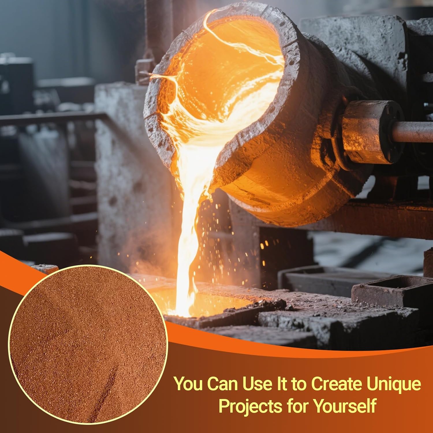 5.5 LB 400 Mesh Fine Casting Sand + 0.22 LB Viscosity-Enhancing Soil + 0.22 LB Release Sand | Molding Clay for Metal Jewelry Crafting | Metal Casting Kit for Detailed Replicas (Red, Medium 5.5LB)