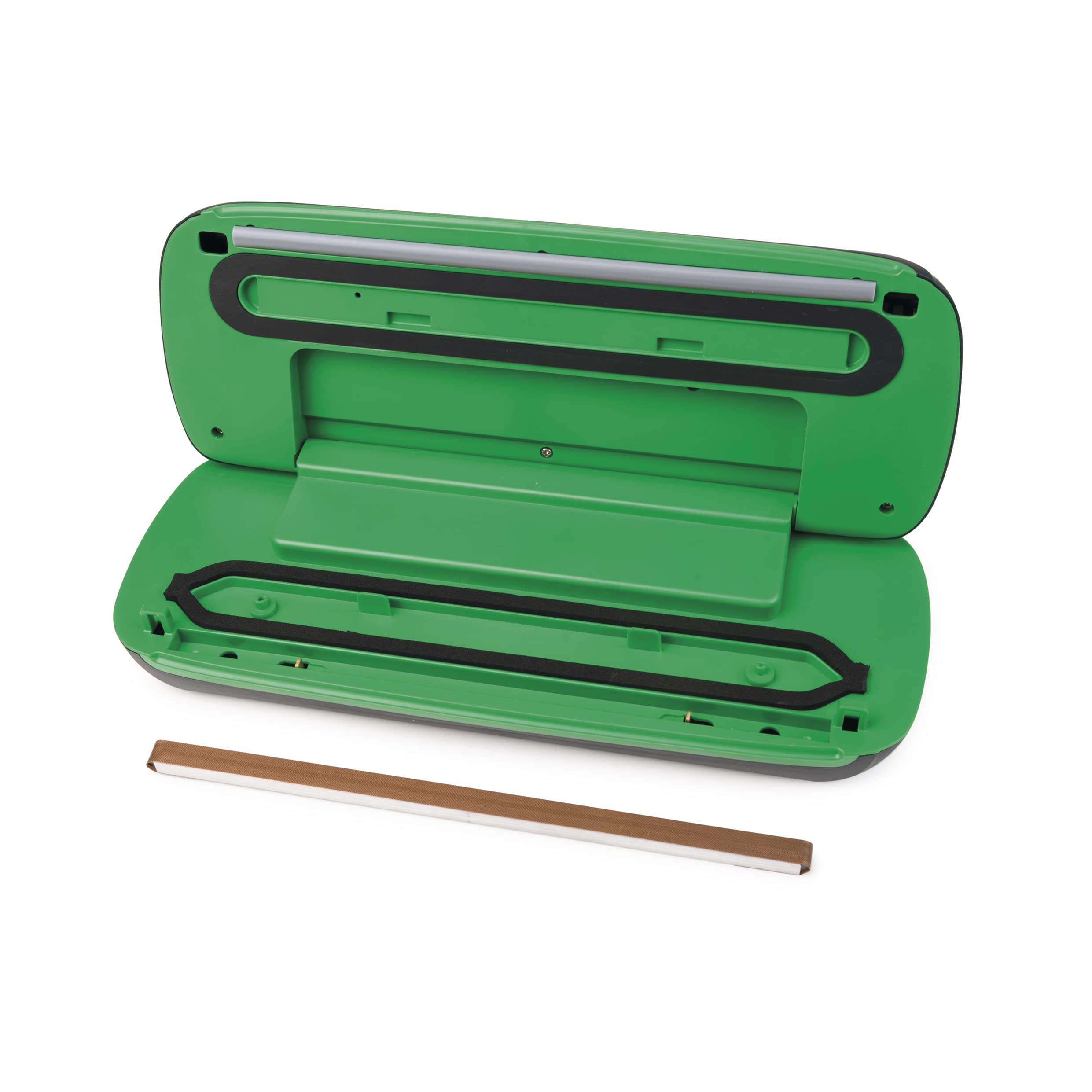 MACOM Forever Fresh VAC 4000 Potente Macchina sottovuoto Cordless con barra sigillante da 28 cm, Nero E Verde