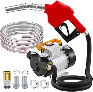 Pompe électrique Transfert Diesel 220V 550W - Auto-amorçante 60L/min Avec Filtre - Secteur