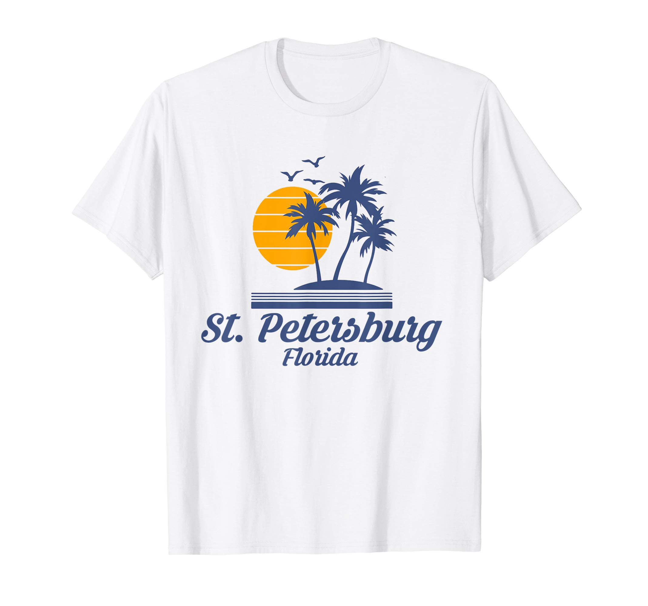 St. Petersburg Florida FL State City Beach Surf T-Shirt