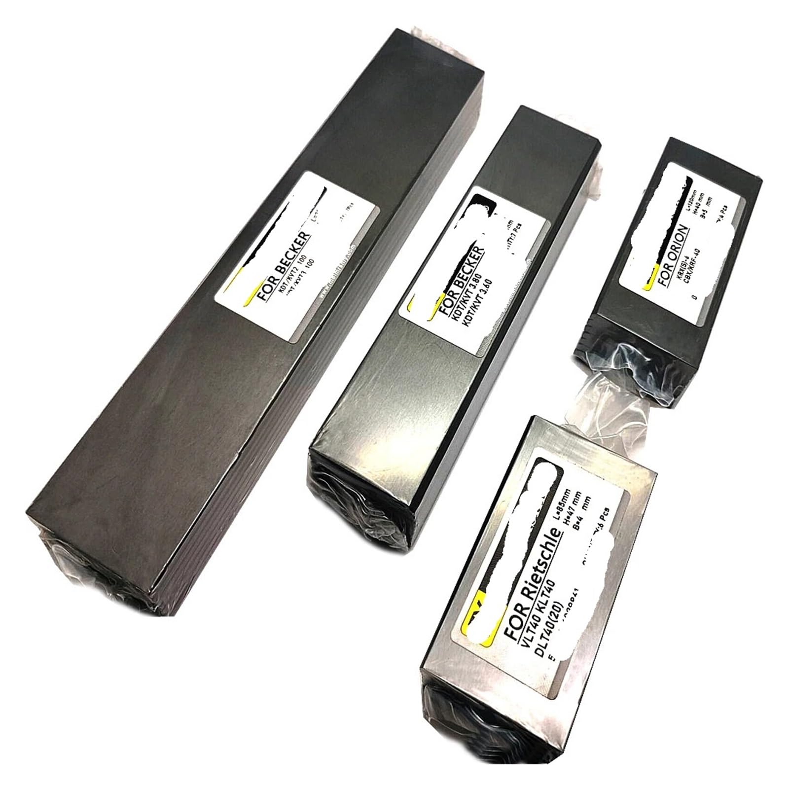 Vakuumpumpe Carbon Blade KTA/DTA140 260x52x5mm 25-16-3mmDTE3, 66-34-4mm KRX 2, 95-38-5mm KRX 5(32-16-3mm VT4.4)