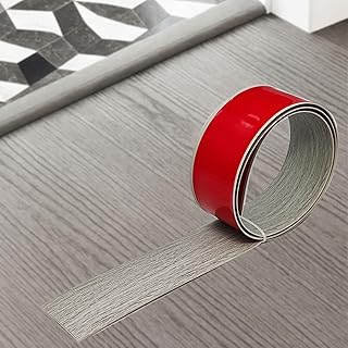 Self-Adhesive Weatherproofing Seal, Floor Transition Strip - Weatherproof Threshold Seal, Gap Cover for Garage Door & Floor Seams (3.3FT × 2in, White)