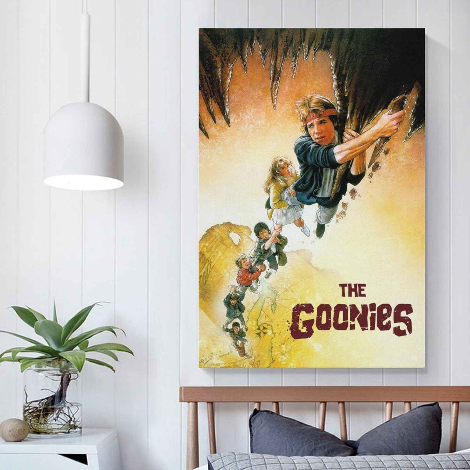 Amazon.co.jp: 映画ポスター グーニーズ The Goonies キャンバス