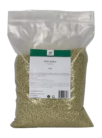 سماد الكبريت 90٪ 25 جنيه بواسطة Garden Naturals