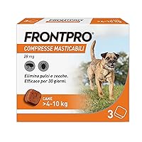 FRONTPRO 3 Compresse Masticabili Antiparassitario per Cani di Peso 4