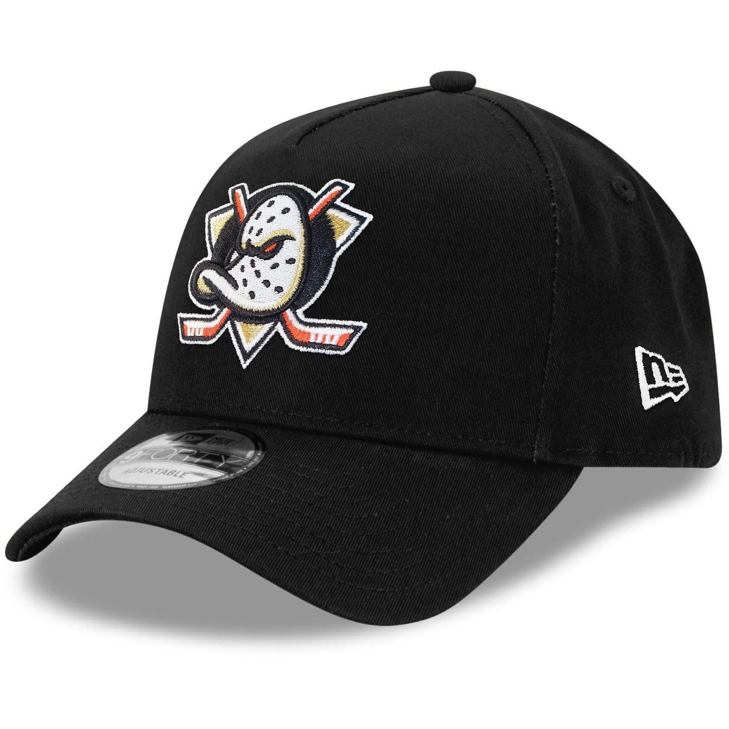 New Era Anaheim Ducks 9Forty A-Frame Cap Black