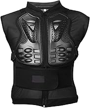 Dioche Protective Vest, Training Protector for Riding Safety, Motorcycle Vest Sleeveless Body Armor Protector (M-M)