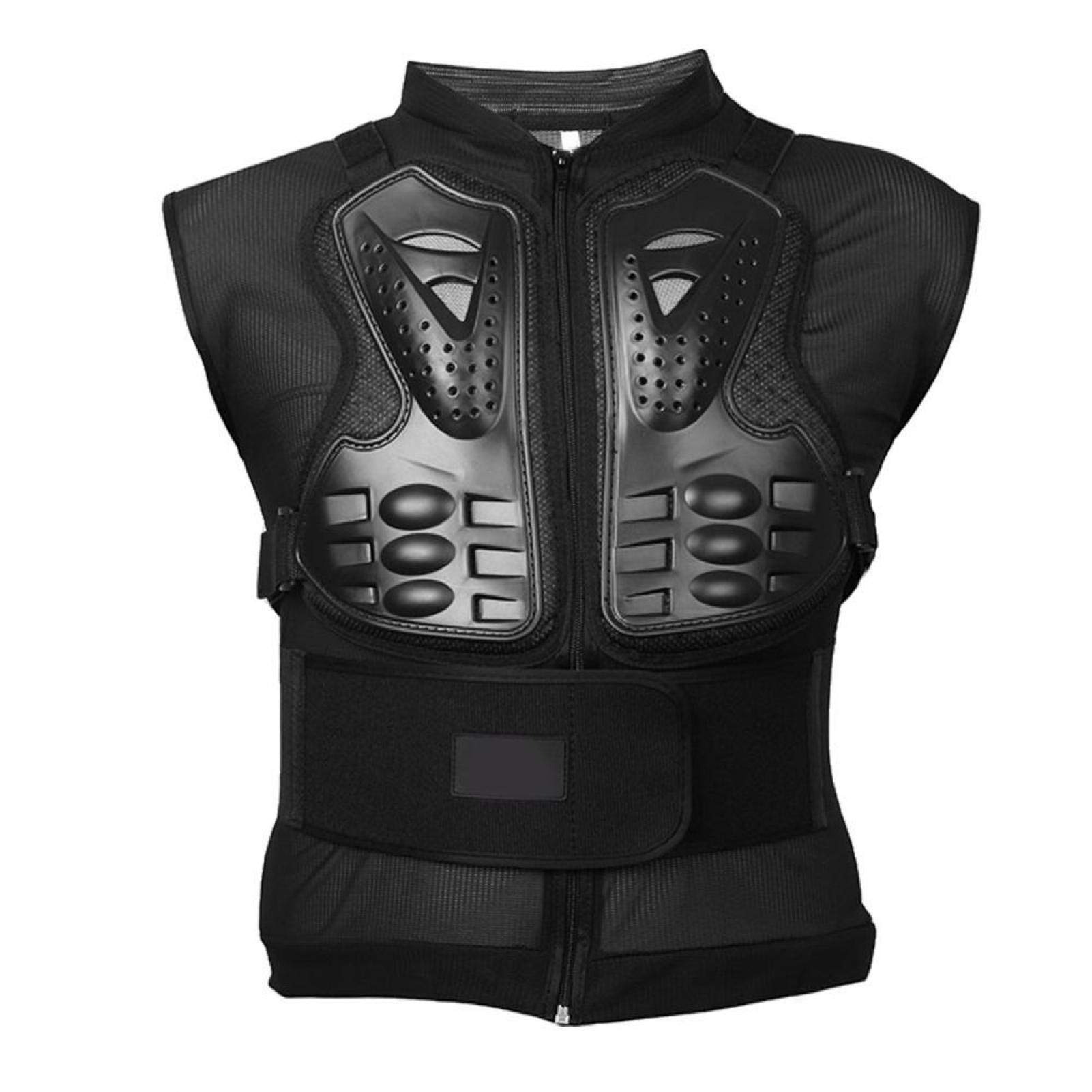 Dioche motorradweste,Bikerweste Herren Protektoren Ärmellose Motorradjack Safety Cruise Jacket, Schutzkleidung für Motorradwestenschutz Riding Skating (M)