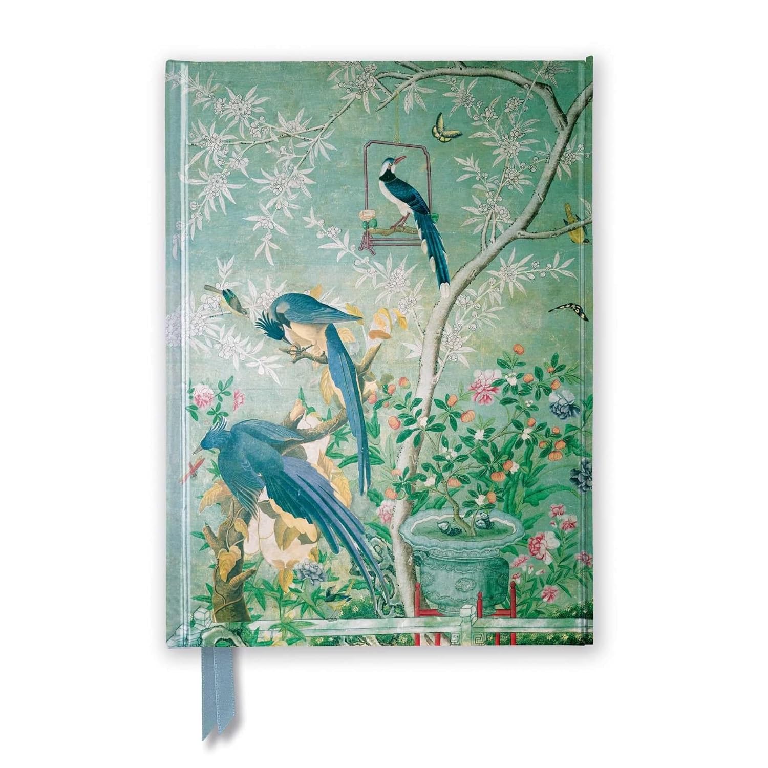 John James Audubon: ‘A Pair of Magpies’ from The  by Flame Tree Studio NOTEBOOK