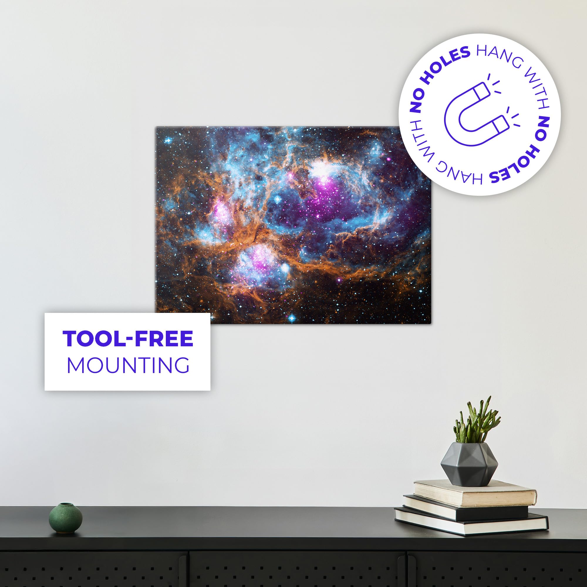 Amazon.com: Displate Metal Poster Nasa - Deep Space - Cosmic
