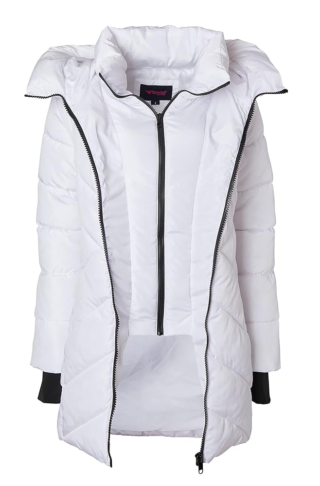Amazon.com: Sportoli Women's Winter Coat Down Alternative