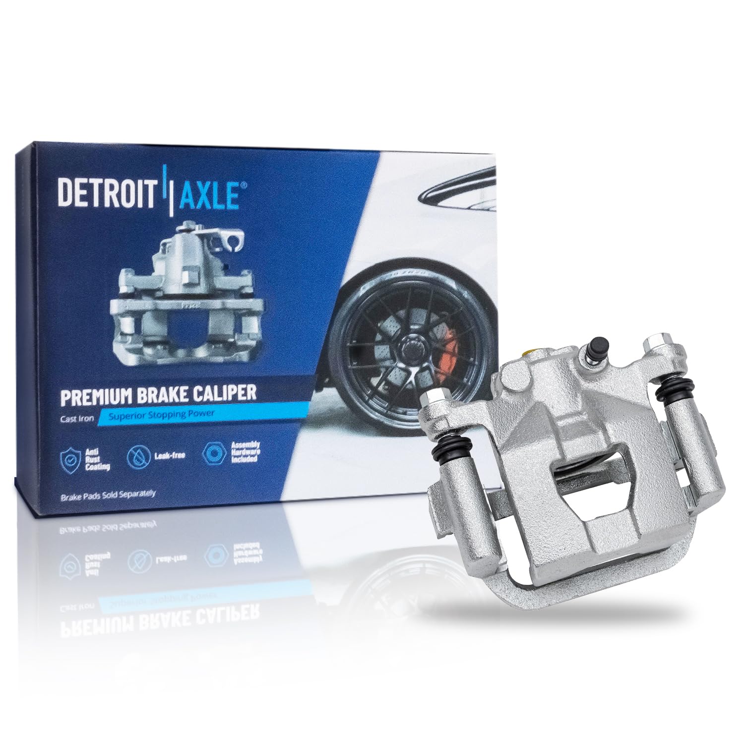 Detroit Axle - Rear Left Brake Caliper for 2002-2018 Nissan Altima