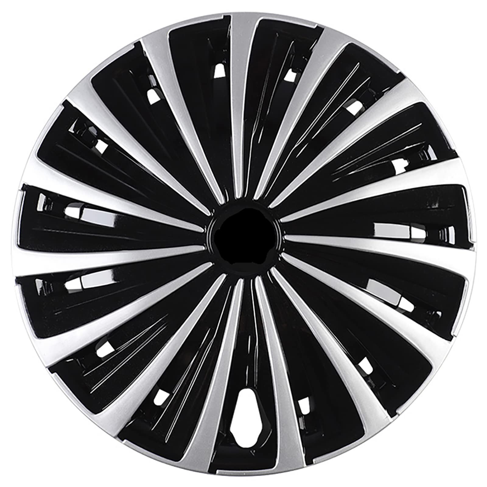 hubcaps,4-Pack Premium Wheel Rim Cover Hubcaps OEM Style Replacement Snap On Car Truck SUV Hub Cap,Silver,15 inch