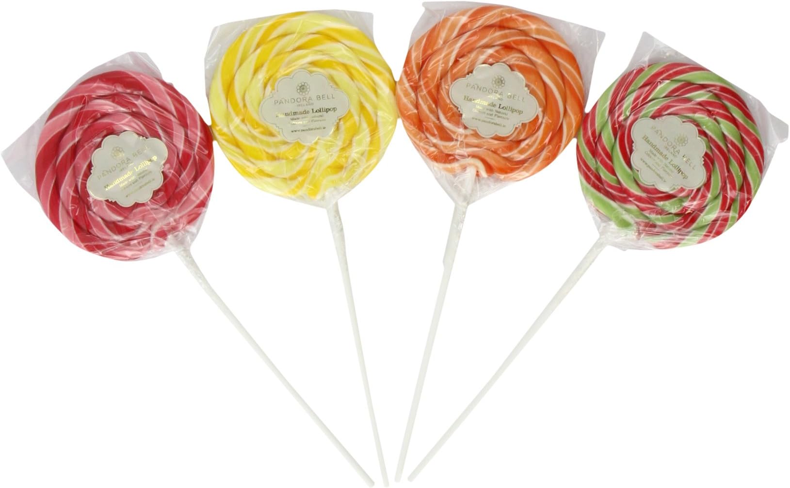 Pandora Bell Mixed Handmade Lollipops 640 g (Pack of 8)