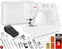 Vista 8 de Janome HD3000 Heavy-Duty máquina de coser con 18 puntadas + Estuche duro