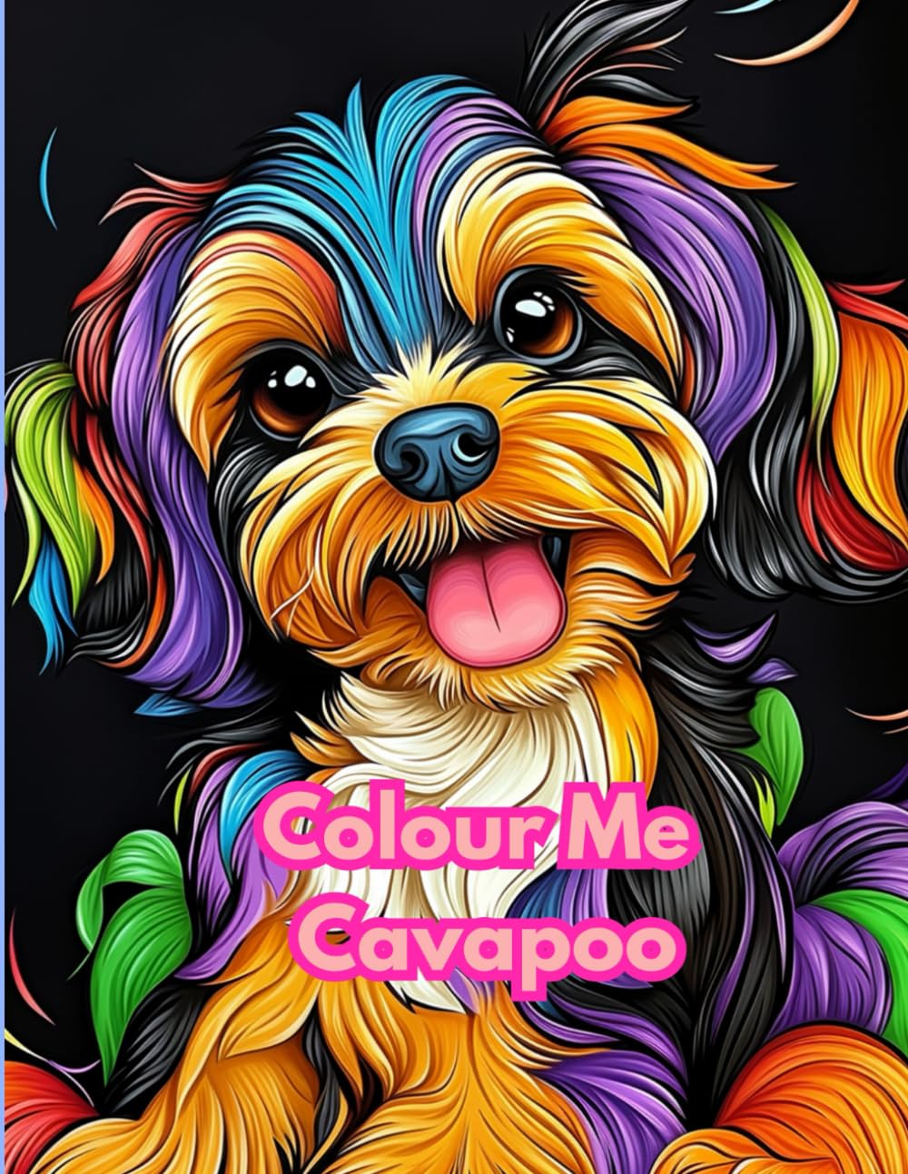 Colour Me Cavapoo - for both Children and Adults: Book for dog enthusiasts