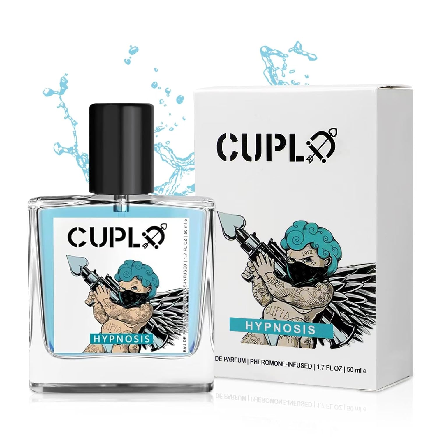 Cupld Pheromone Cologne for Men, Cuplds Hypnosis 2.0 Cologne for Men, Cupld Pheromone-Infused Cologne For Men, Long-Lasting Pheromones Scent Fragrance,Christmas Gift for Men