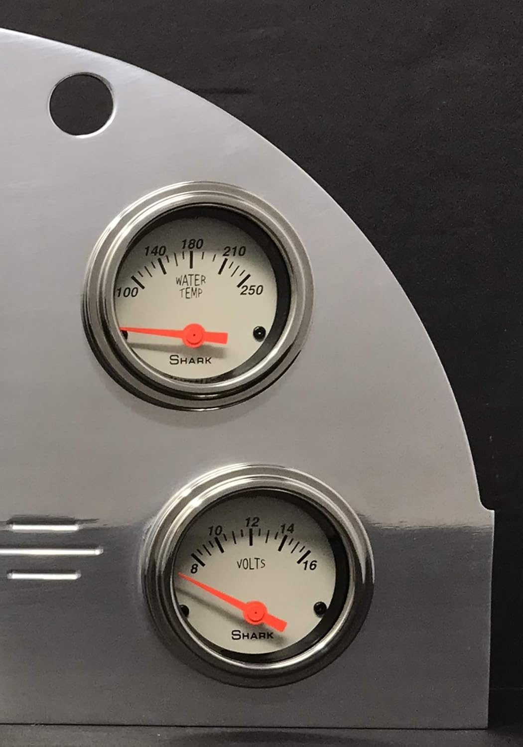 Dolphin Gauges Compatible with 1956 Ford Car Car 5 Gauge Dash Cluster Panel Set Mechanical