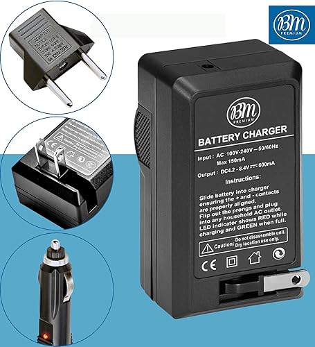 Miniatura 7 de BM - Paquete de 2 baterías LP-E17 y cargador de batería para Canon PowerShot V1, Rebel EOS R8, EOS R10, EOS R50, R50 V, EOS R100, EOS RP, EOS M6 II,