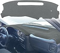 YIZ Custom Fit Dash Cover for Chevy S10 Blazer GMC Jimmy Sonoma Oldsmobile Bravada Isuzu Hombre - Charcoal Gray Dashboard Mat Pad Y39
