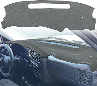 YIZ Custom Fit Dash Cover for Chevy S10 Blazer GMC Jimmy Sonoma Oldsmobile Bravada Isuzu Hombre - Charcoal Gray Dashboard Mat Pad Y39