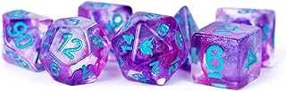 Unicorn Dice: Violet Infusion 16mm Poly Dice Set