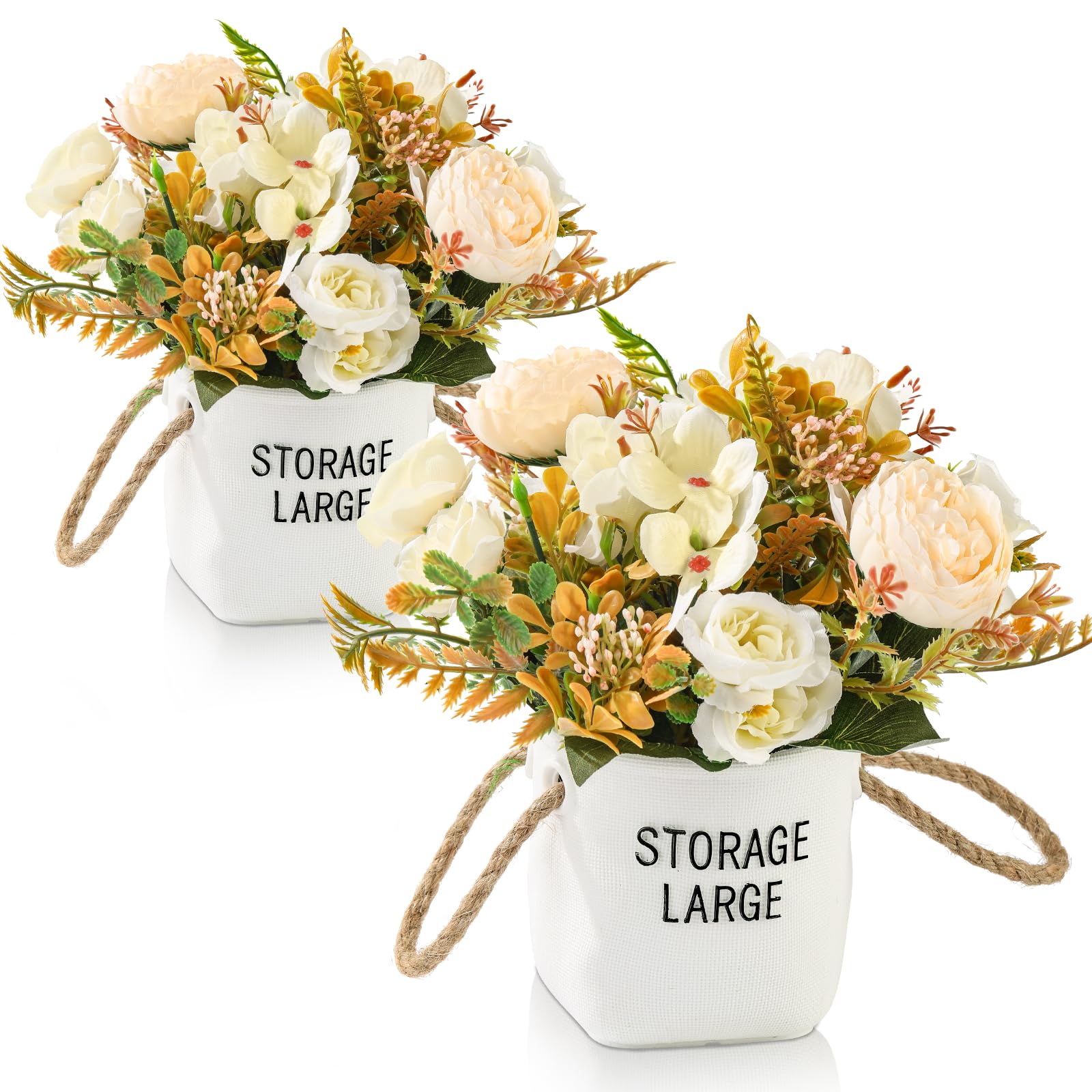 4 Rami Di Fiori Artificiali Forsizia Gialla 55cm - Piante Finte In Seta Per Decorazione Casa, Matrimonio, Ufficio