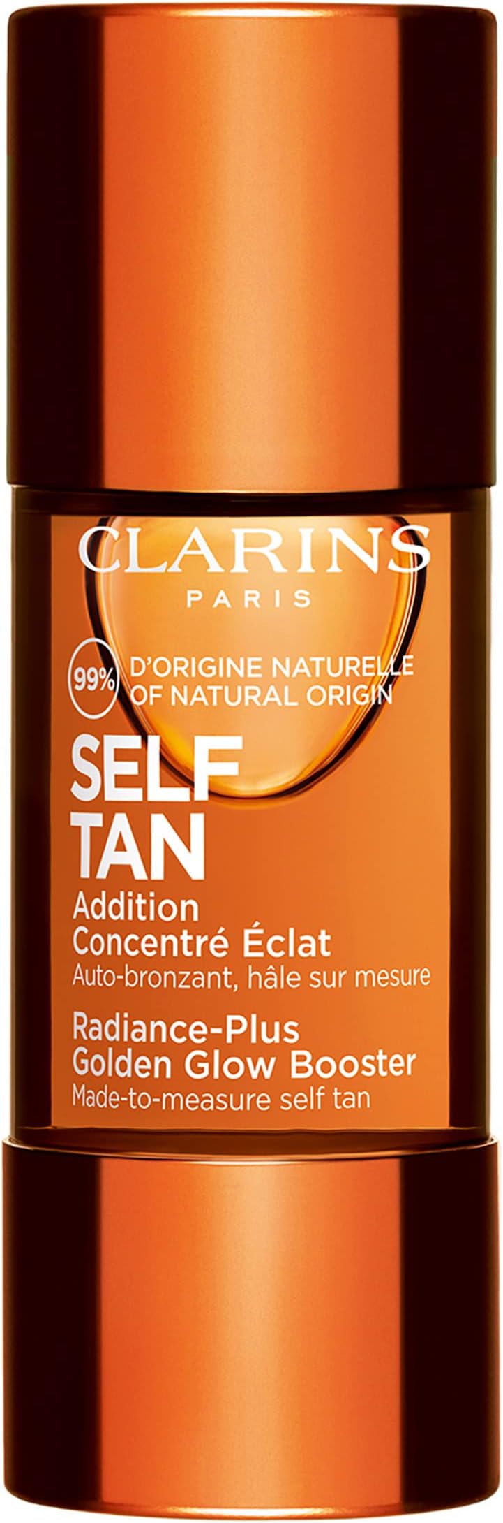 Self Tanning Face Booster | Self Tanning Drops For Face To Mix With Moisturizer | Natural, Long-Lasting, Streak-No, Buildable Tan | Hydrates | Non-Staining | 99% Natural Ingredients | 0.5 Oz