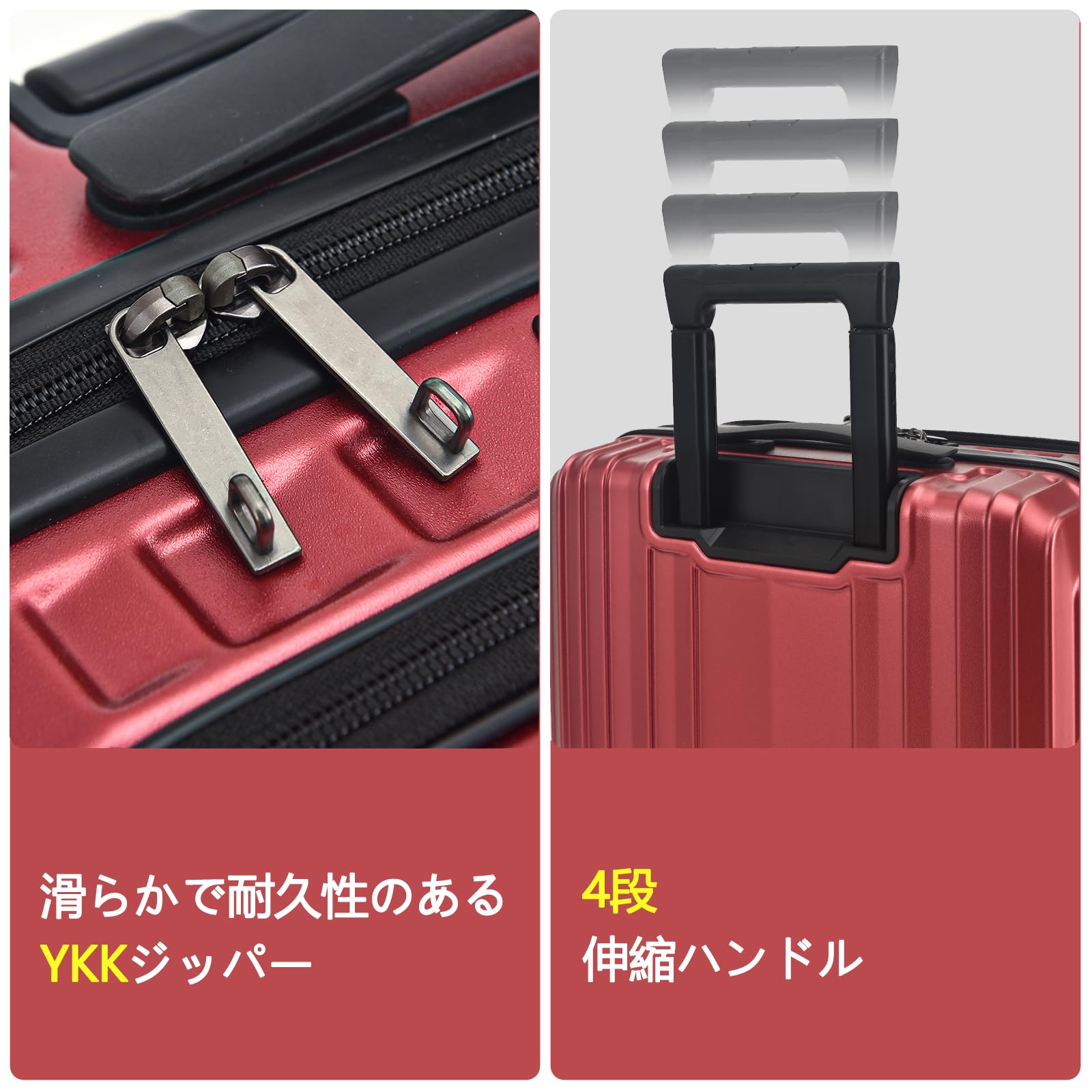TydeCkare 16" Bagaglio a Mano con 2 Scomparti per Laptop