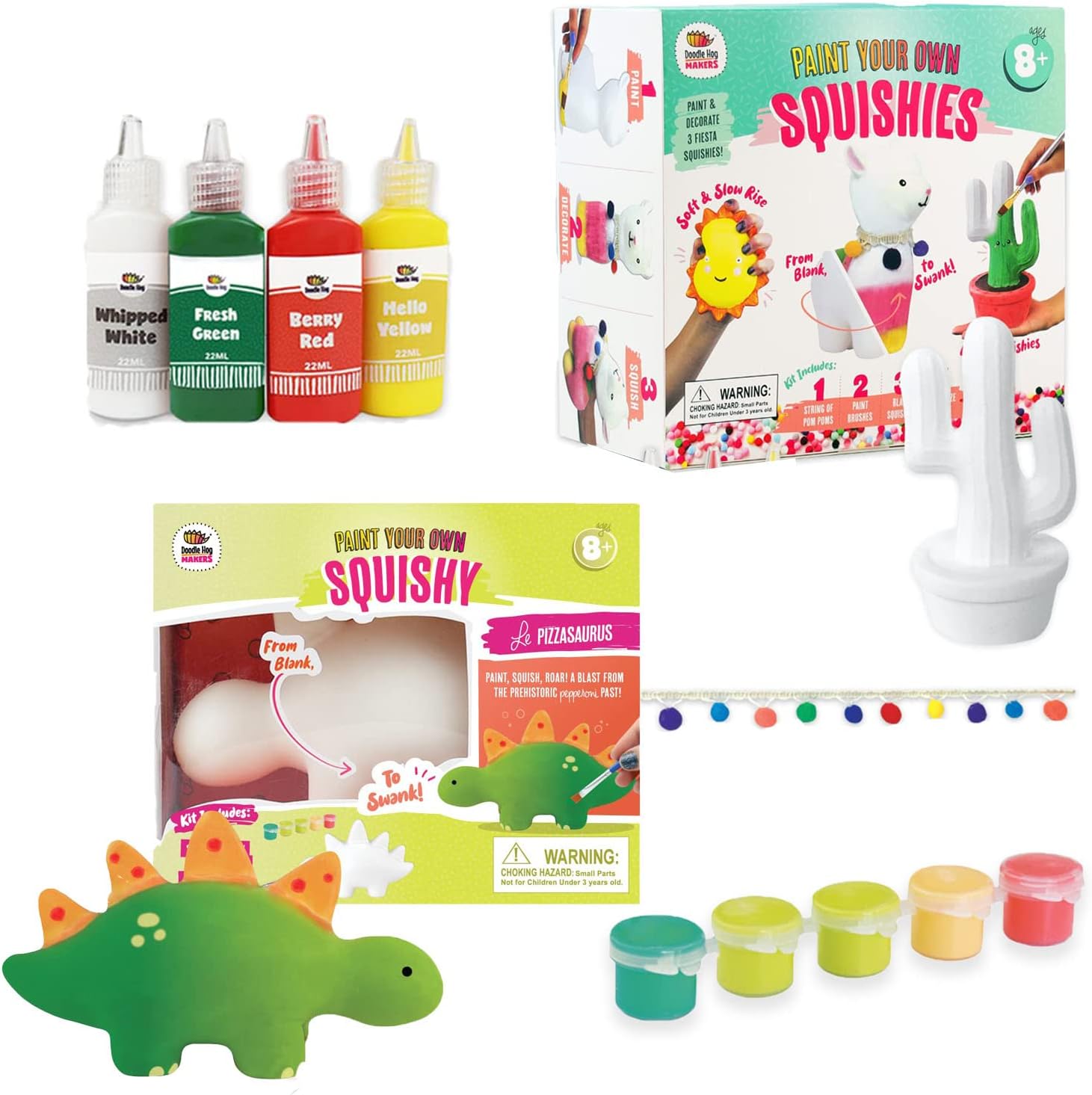 DOODLE HOG Save 10 on Dinosaur Squishy Kit & Alpaca Paint