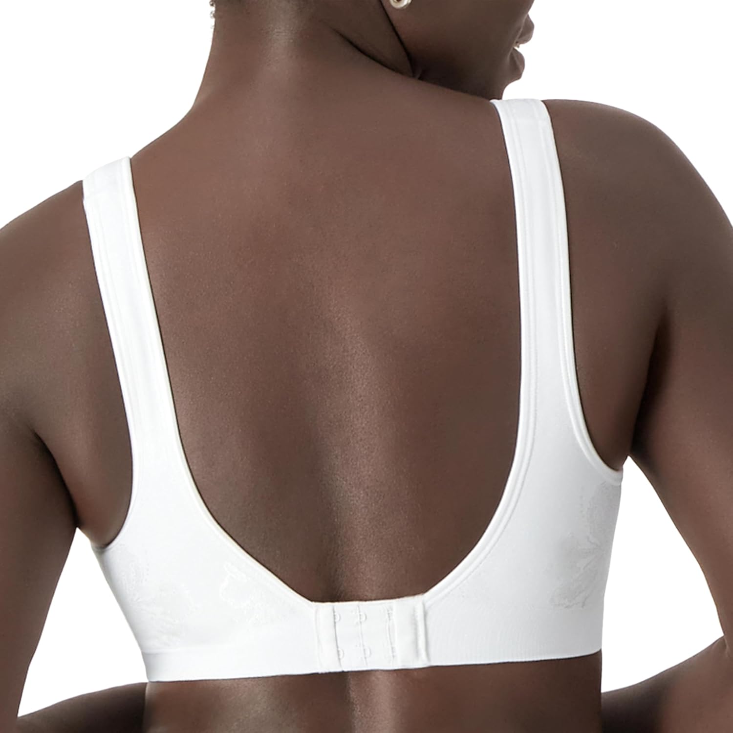 Bali Women's Wireless Bra, Comfort Revolution Wireless Bra for Women, Targeted Shaping, Seamless, Full Coverage - Image 2