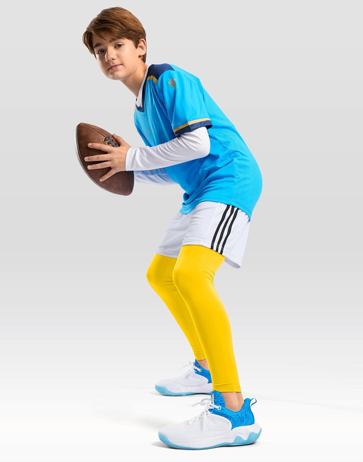 G Gradual Boys Compression Leggings Quick Dry Youth Basketball Football Pants Base Layer Sports Tights for Boys - Image 7