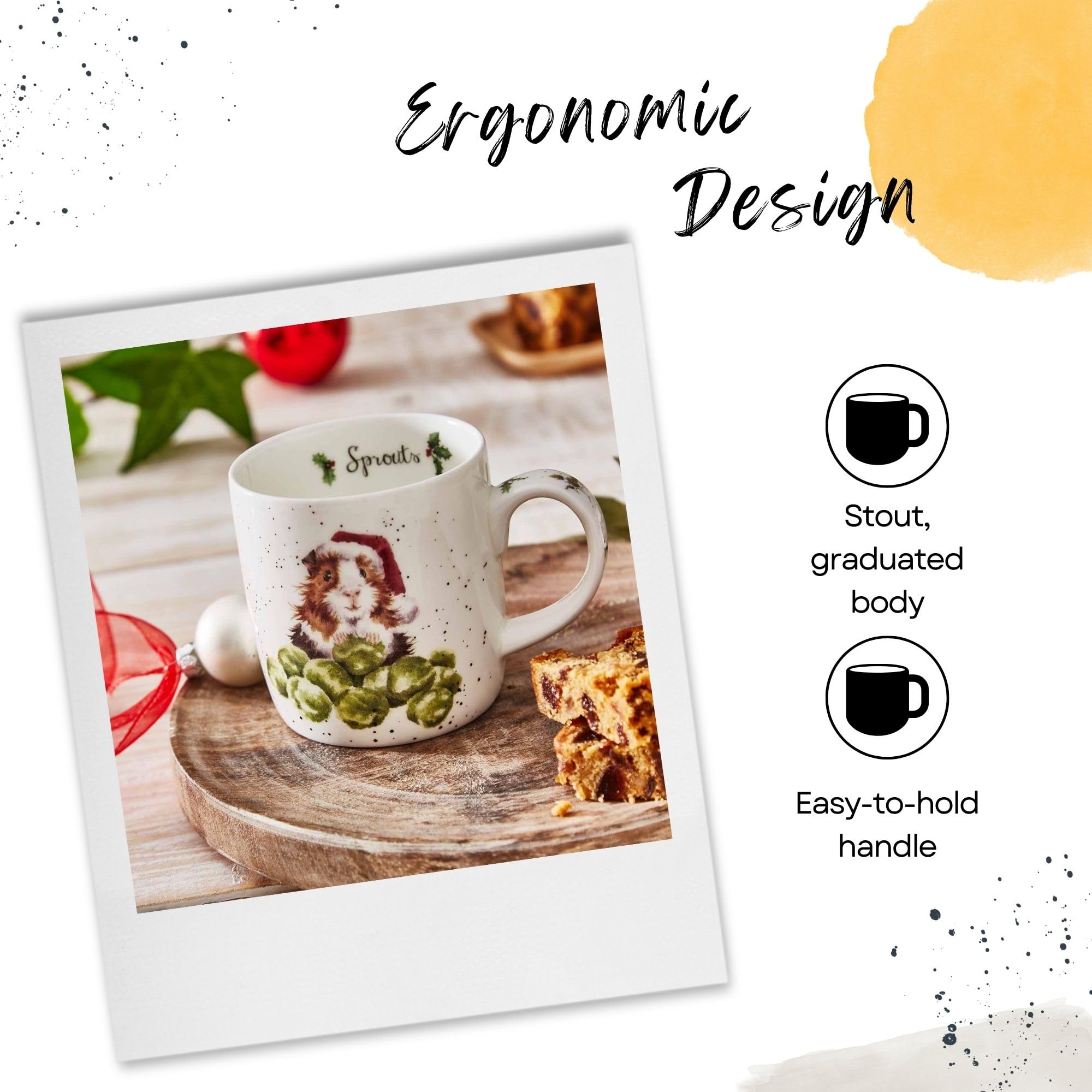 Amazon.com: Royal Worcester Wrendale Designs Christmas Sprouts 11