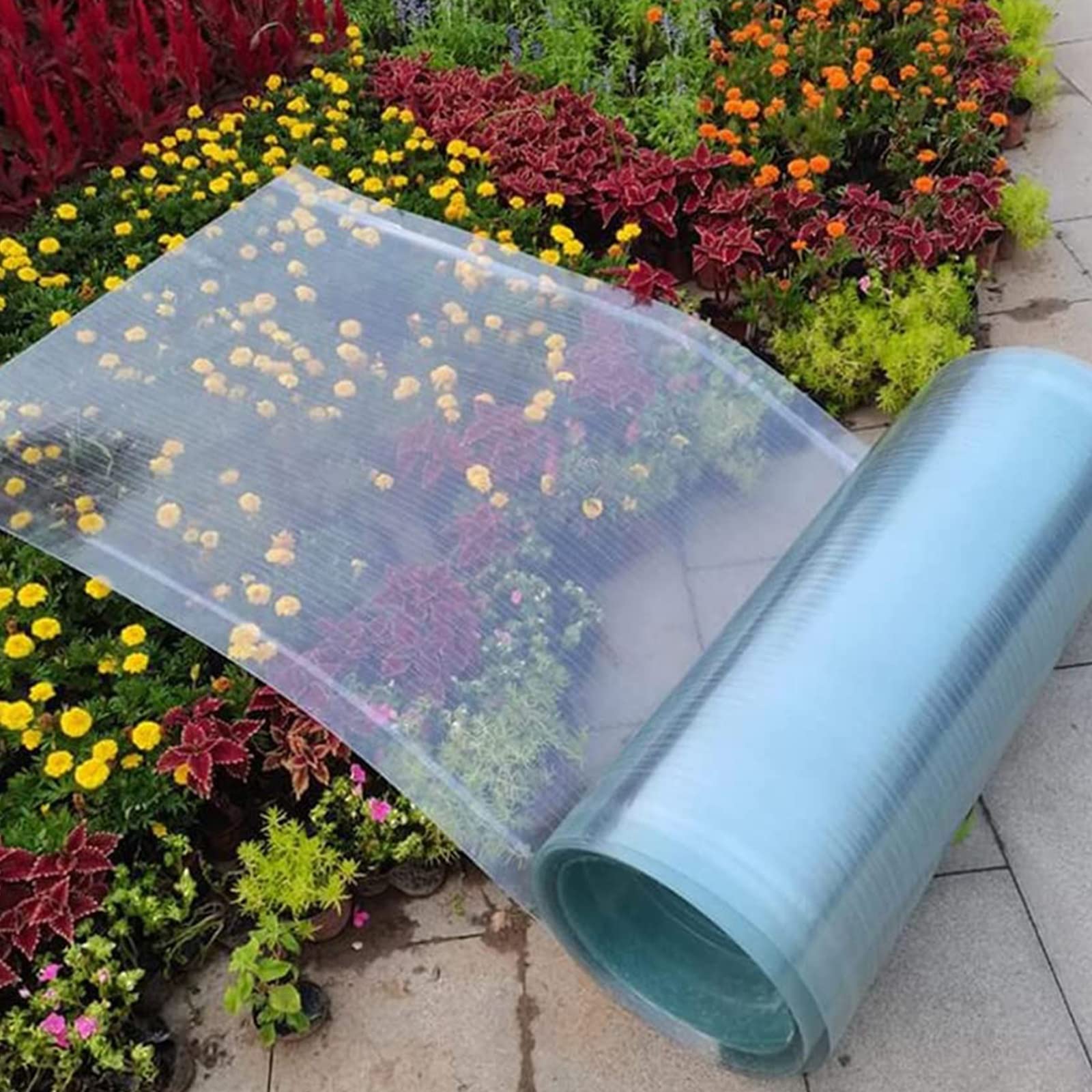 FRP de 0,8 mm panneaux d'éclairage naturel transparents de toiture pour hangar