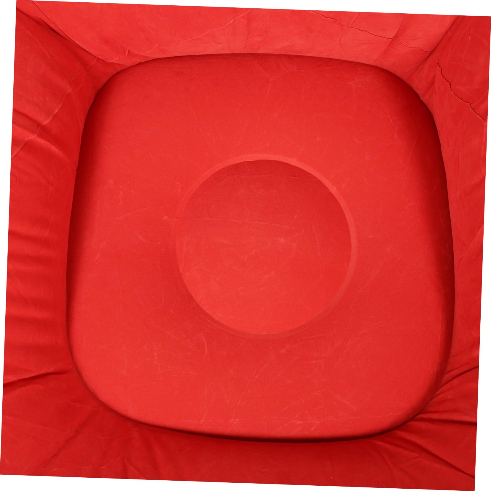Aufblasbarer Sofasessel mit Luftpumpe, PVC Flock, Tragbar