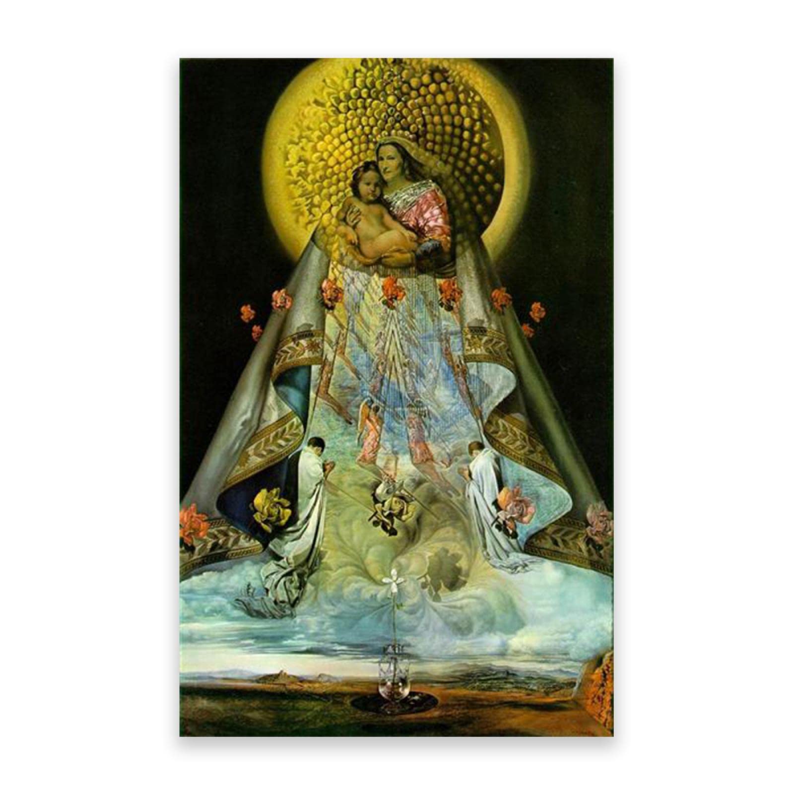 値下げ　サルバドール・ダリ　グアダルーペの聖母マリア？　279／300 サルバドール・ダリ グアダルーペの聖母マリア？ 279／300 と