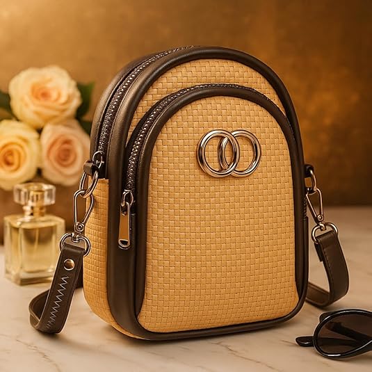 Stylish Black Sling Bag for Women Latest Sling Bags for Women Beautiful One Side Bag