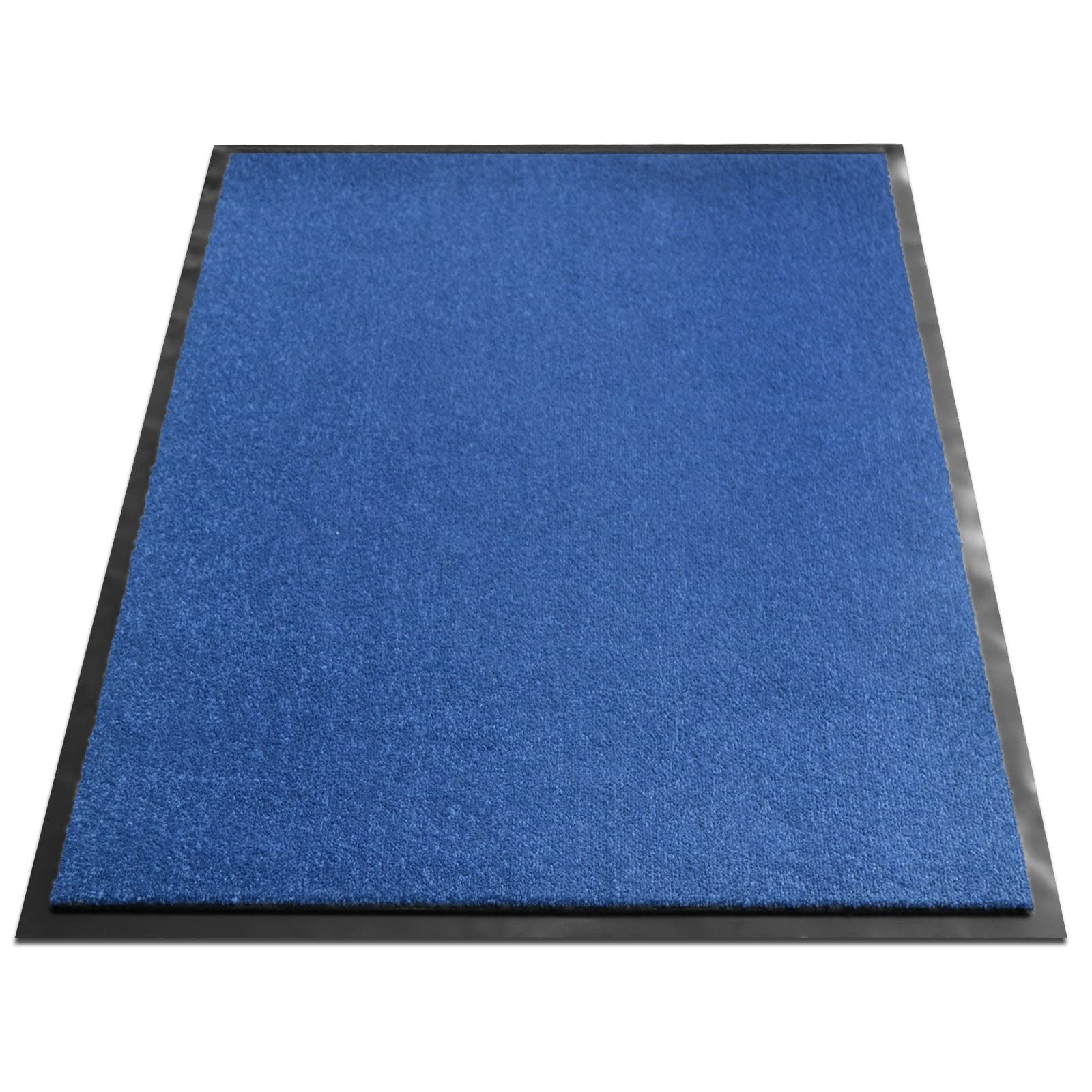 etm Non-slip Dirt Trapper Mat Absorbent Heavy-duty Entrance Mat for Indoor and Outdoor (Aquamarine, 60 x 180 cm) Washable Door Mat Barrier Mat Front Doormat