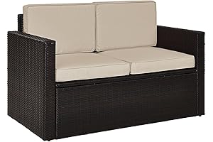 Crosley Outdoor Furniture: Palm Harbor Outdoor Wicker Loveseat