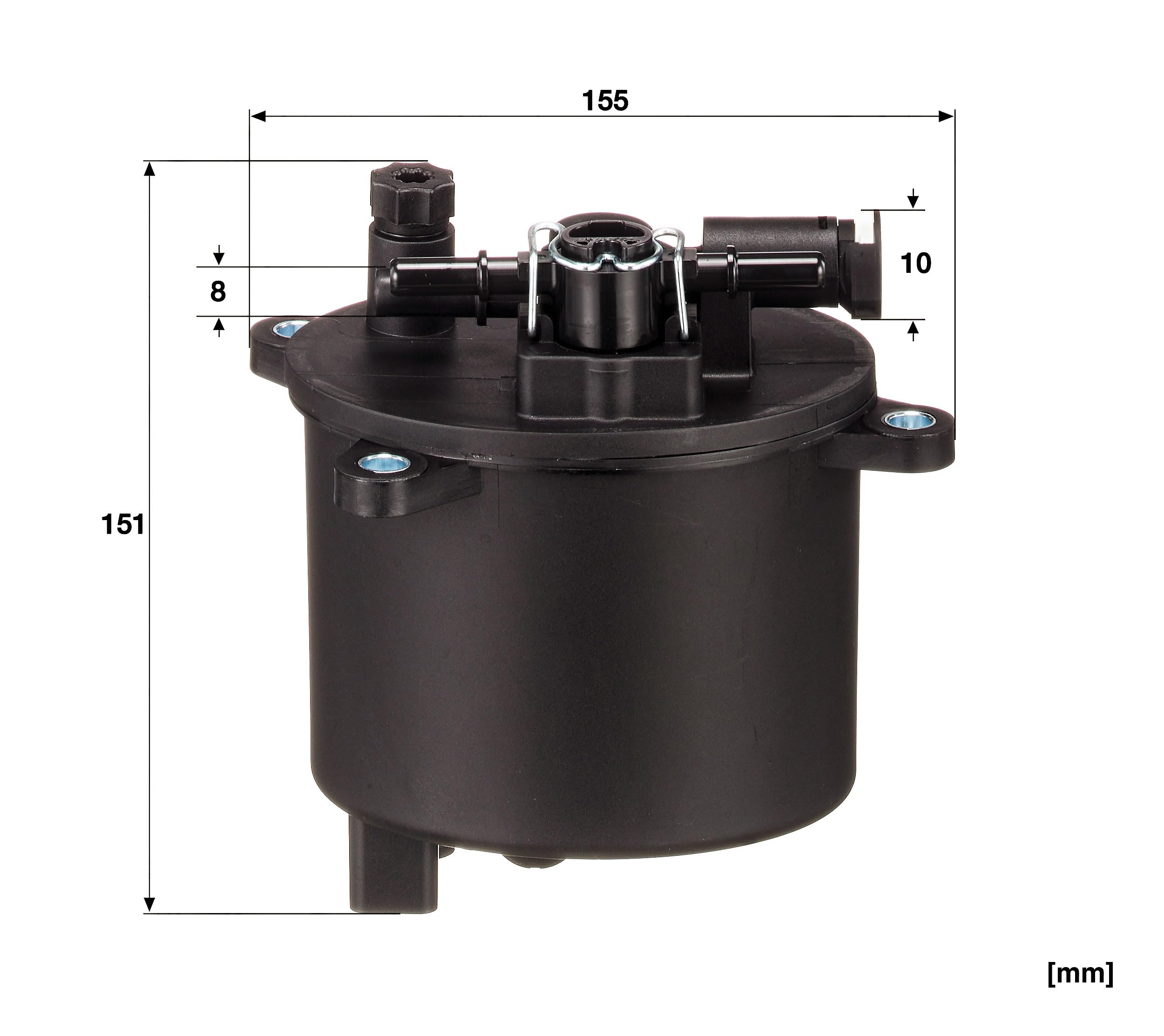 MANN-FILTER WK 12 001/1 Filtro carburante - per Autovetture + veicoli commeriali