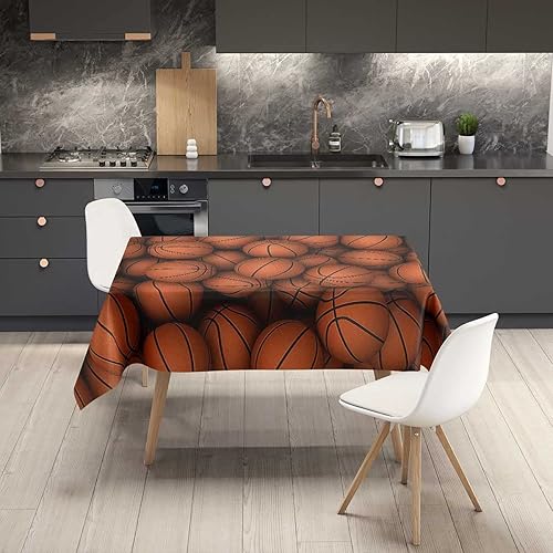 Miniatura 10 de Black and White Floral Mantel Redondo para Mesa De 4 Sillas Camping Tablecloth Home Dinner Décor 52 X 70 Inch