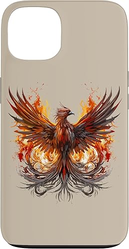 Funda para iPhone 13 Phoenix Rising From Ashes Resurrection Rebirth New Beginning