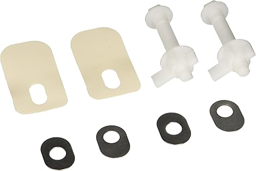 American Standard 760087-0070A Kit de tornillos de asiento 255, asiento de inodoro