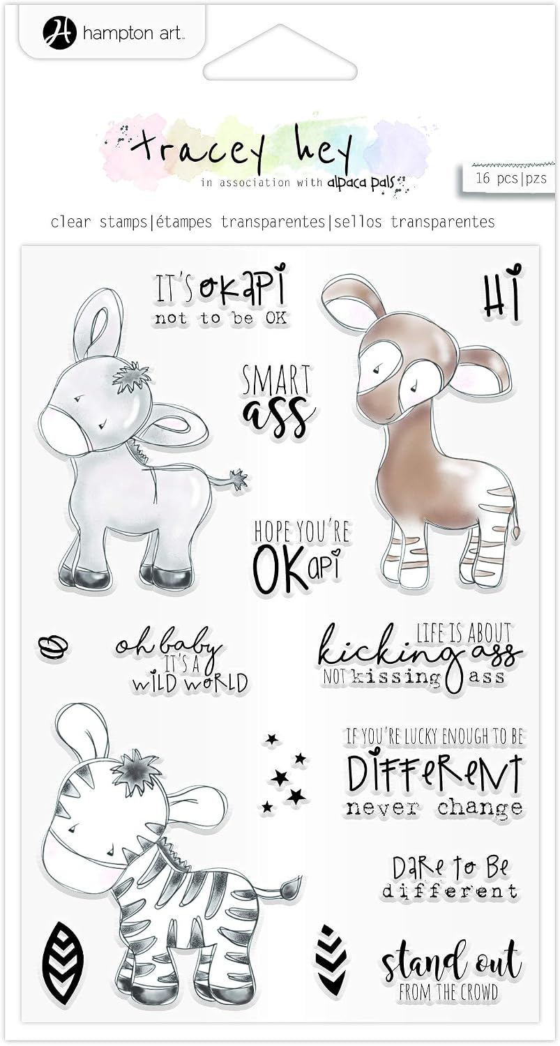Hampton Art TH Clear Stamp Stand Out, None