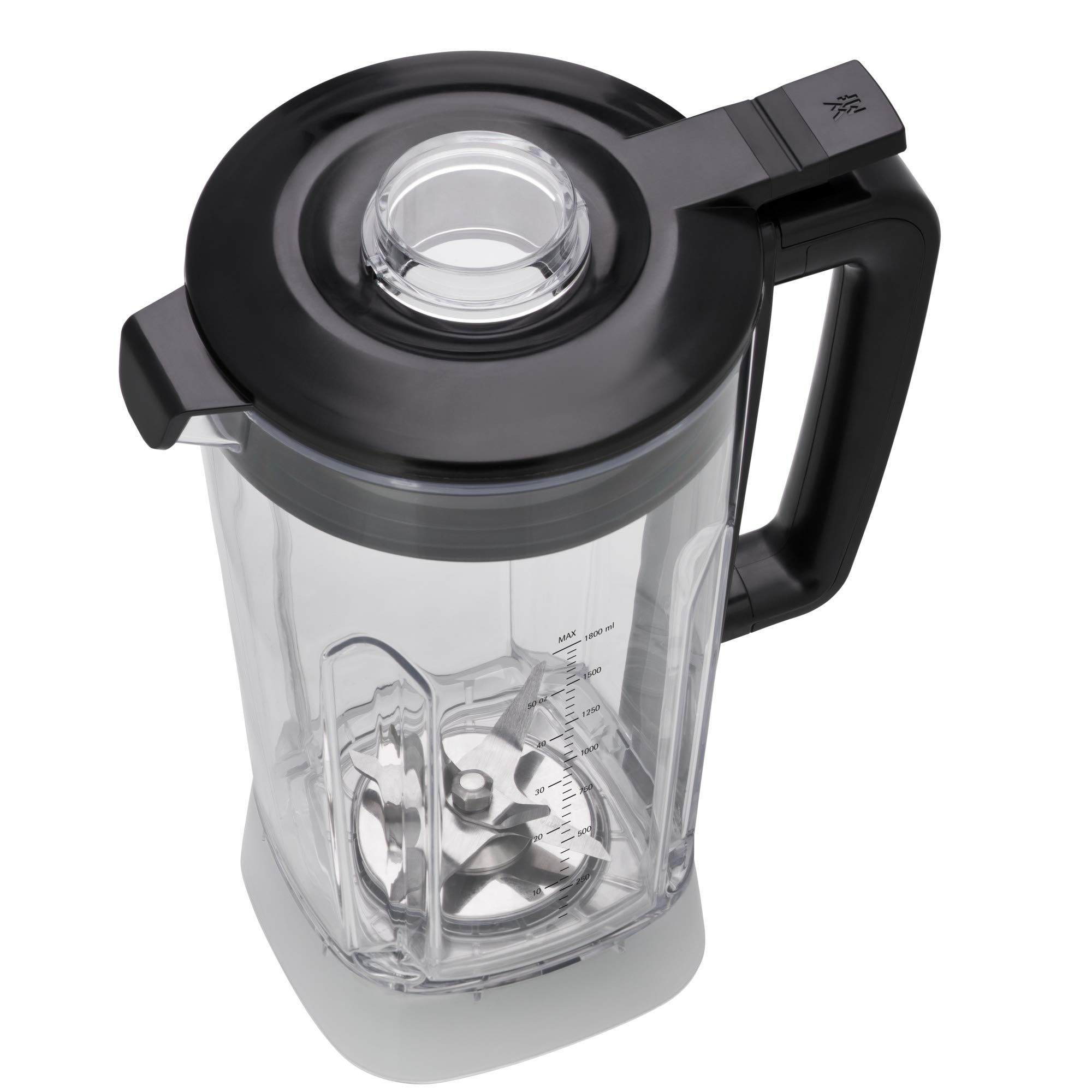 WMF Kult Pro wysokowydajny mikser stojący 1600 W, 36 000 obr./min, pojemnik do miksowania 1,8 l, 6 programów samochodowych, funkcja smoothie, Ice Crush i interwałowa